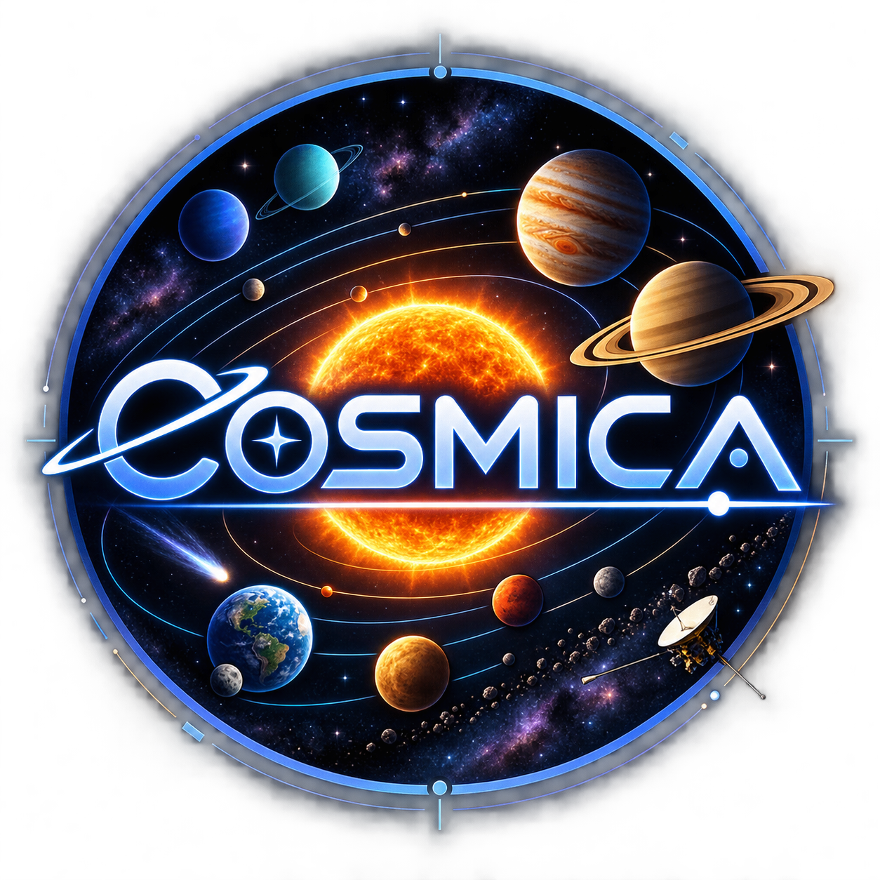 Cosmica. Master the sky. Beat the clock.